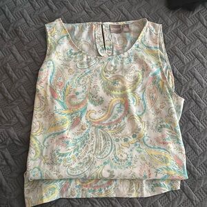 Chico’s size 3 women’s blouse. Paid $40. Asking $15